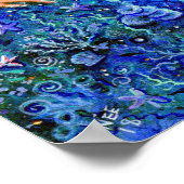 Blue Reef Mermaid Poster von Renee Lavoie (Ecke)