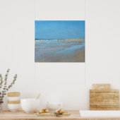 Blue Reflection Montalivet Poster (Küche)