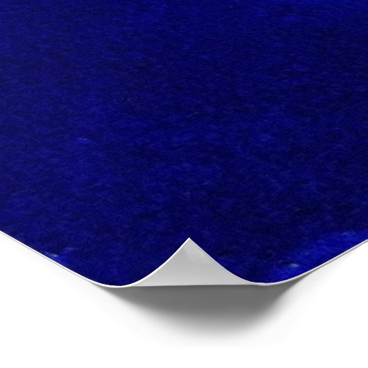 Blue Reflection Print Poster (Ecke)