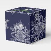 Blue Reindeer Favor Box Geschenkschachtel (Vorderseite)