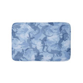 Blue Reptile Camouflage Bath Mat Badematte (Vorderseite)