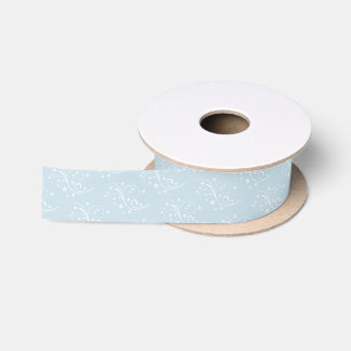 Blue Retro Wedding Dancers Coord Satinband