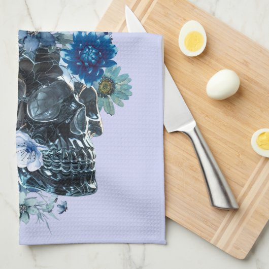 BLUE REVERIE GESCHIRRTUCH (Viertel Falte)