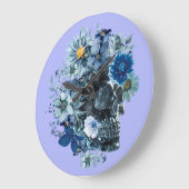 BLUE REVERIE GROßE WANDUHR (Winkel)