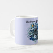 BLUE REVERIE KAFFEETASSE (Vorderseite Links)