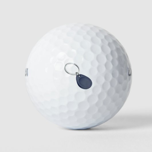 Blue RFID-Schlüsselfokus Golfball (Vorderseite)