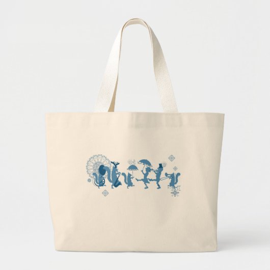 Blue Rhapsody Jumbo Tasche (Vorne)