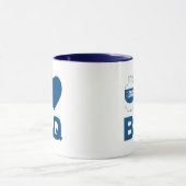 Blue Rhino "I Heart GRILLEN" Tasse (Zentrum)