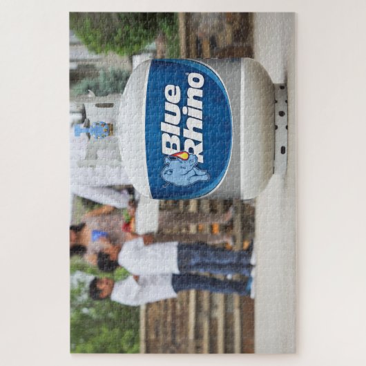 Blue Rhino Puzzle (Vertikal)