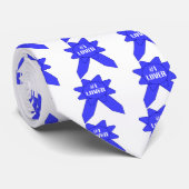 Blue Ribbon #1 Lover Krawatte (Gerollt)