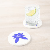 Blue Ribbon #1 Mama Untersetzer (Seite)