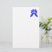 Blue Ribbon #1 Vater Briefpapier (Stehend Vorderseite)