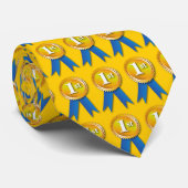 Blue Ribbon 2 des Gewinners Krawatte (Gerollt)