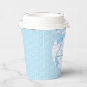 Blue Ribbon Baby Boy Dusche Pappbecher (Rechts)