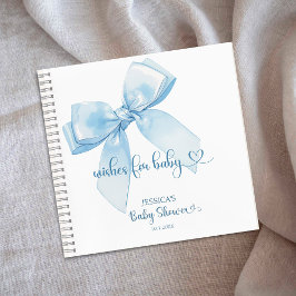 Blue Ribbon Baby Boy wünscht sich Baby Notizblock