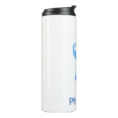 Blue Ribbon Customize Es fügen Sie Namen oder Init Thermosbecher (Nach links gedreht)