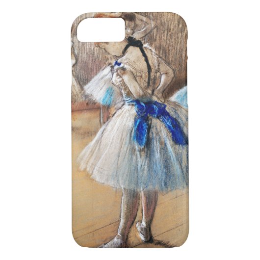 Blue Ribbon Dancer, Edgar Degas Case-Mate iPhone Hülle (Rückseite)