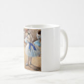 Blue Ribbon Dancer, Edgar Degas Kaffeetasse (VorderseiteRechts)