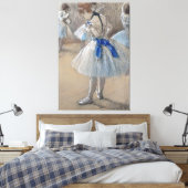 Blue Ribbon Dancer Edgar Degas Leinwanddruck (Insitu (Schlafzimmer))