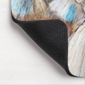 Blue Ribbon Dancer, Edgar Degas Mousepad (Ecke)