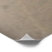 Blue Ribbon Dancer Edgar Degas Poster (Ecke)