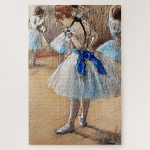 Blue Ribbon Dancer, Edgar Degas Puzzle