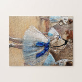 Blue Ribbon Dancer, Edgar Degas Puzzle (Horizontal)