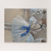 Blue Ribbon Dancer Edgar Degas Puzzle (Horizontal)