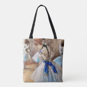 Blue Ribbon Dancer, Edgar Degas Tasche (Rückseite)