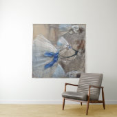 Blue Ribbon Dancer Edgar Degas Wandteppich (Beispiel (Horizontal))