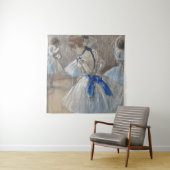 Blue Ribbon Dancer Edgar Degas Wandteppich (Beispiel)