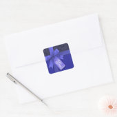 Blue Ribbon Frohe Weihnachtsgeschenke Stickers (Umschlag)