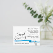 Blue Ribbon, Grand Opener Ceremony Card Begleitkarte (Stehend Vorderseite)