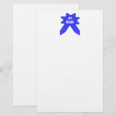 Blue Ribbon Mama #1 Briefpapier (Vorne/Hinten)
