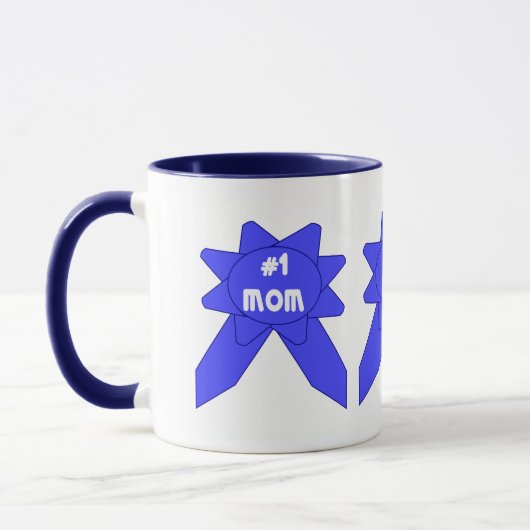 Blue Ribbon Mama x 3 Tasse (Links)