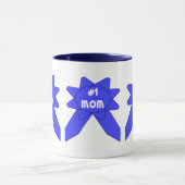 Blue Ribbon Mama x 3 Tasse (Zentrum)