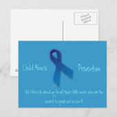 Blue_Ribbon Postkarte (Vorne/Hinten)