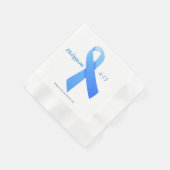 Blue Ribbon Serviette (Ecke)