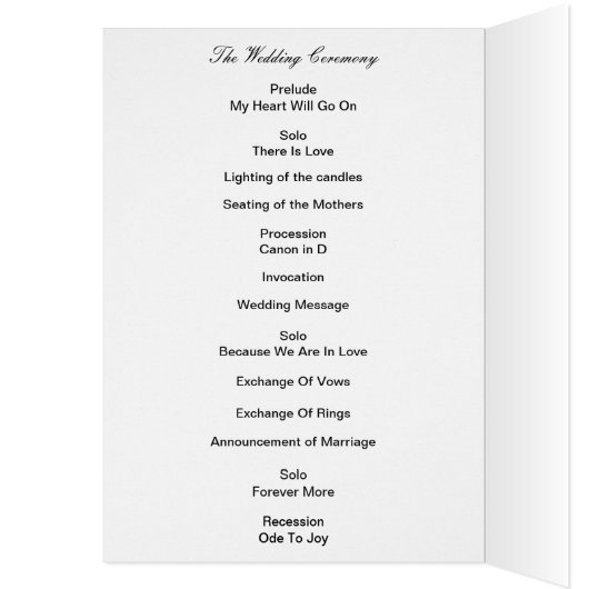 Blue Ribbon Silver Swans Programmkarte (Innen (Links))