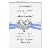 Blue Ribbon Silver Swans Programmkarte (Vorne)