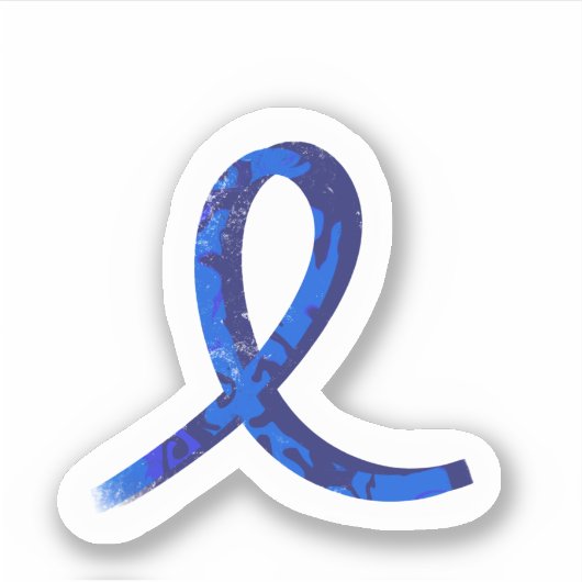 Blue Ribbon Sticker (Vorderseite)