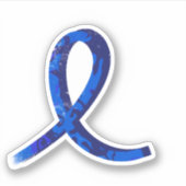 Blue Ribbon Sticker (Vorderseite)