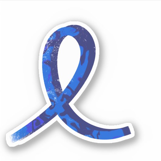 Blue Ribbon Sticker (Vorderseite)