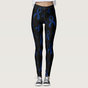 Blue Ribbons...Epstein Barr. Leggings