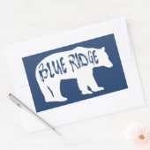 Blue Ridge Bear Rechteckiger Aufkleber (Umschlag)
