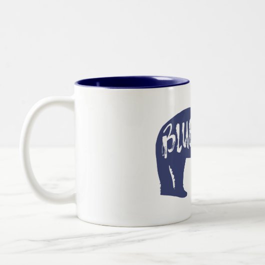 Blue Ridge Bear Zweifarbige Tasse (Links)