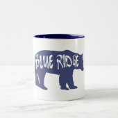 Blue Ridge Bear Zweifarbige Tasse (Mittel)