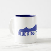 Blue Ridge Bitte Zweifarbige Tasse (Vorderseite Links)