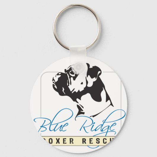 Blue Ridge Boxer Rescue Schlüsselanhänger (Vorderseite)