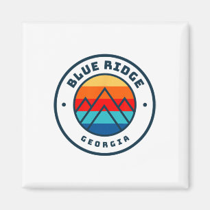 Blue Ridge Georgia Skifahren Snowboarden Familie S Magnet